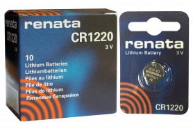 Batterij RENATA CR1220 Ontvangst