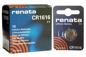 Batterij RENATA CR1616 Ontvangst