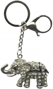 Sleutelhanger Olifant STRASS (Lot van 6) Ontvangst