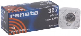 Batterij RENATA 357 Ontvangst