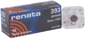 Batterij RENATA 393 Ontvangst