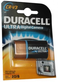 Pile DURACELL CRV3 Accueil